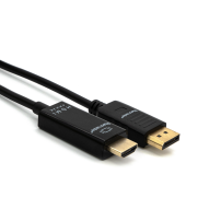 Tecmaster Cable 1.8 mtrs, Display Port Macho a HDMI Macho