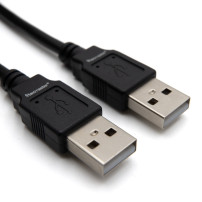 Tecmaster cable Hi-Speed USB-A 2.0 macho a macho1.8mts