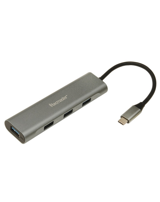 Tecmaster Hub Tipo-C 3.1 - 4 Puertos USB 3.0 Tecmaster Hub Tipo-C 3.1 - 4 Puertos USB 3.0