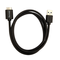Tecmasrter Cable USB-A 3.0 a Micro-B 3.0 – 1 mt, Super Speed 5Gbps, Negro