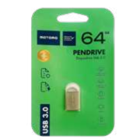 Pendrive Motomo 64 GB 3.0 ALMPEND03 Nano Metal