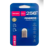Pendrive Motomo 256 GB 3.0 ALMPEND05  Nano Metal