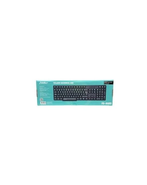 Teclado Fiddler Multimedia FD-K689